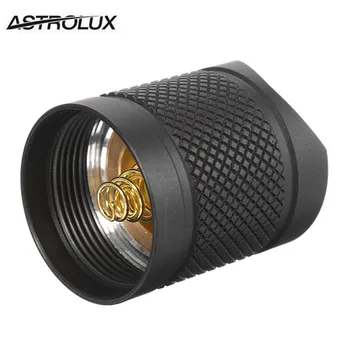 

Astrolux S41 Aero Grade Aluminum Alloy LED Flashlight Torch Whole Standby Tail Cap Black For DIY