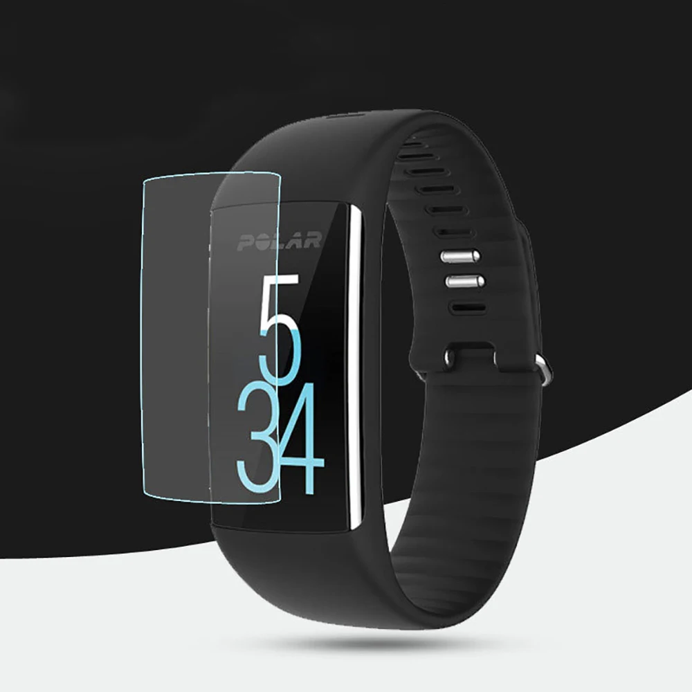 

For Polar A360 A370 Smart Watch Wristband Full Screen Protector Cover Anti-shock Soft PET Ultra Clear Protective Film