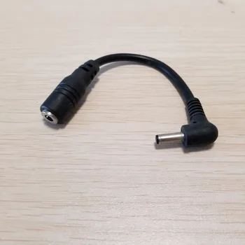 

10pcs/lot 90 Degree DC 3.5mm x 1.35mm Adapter Male to Female Converter Data Extension Cable 10cm