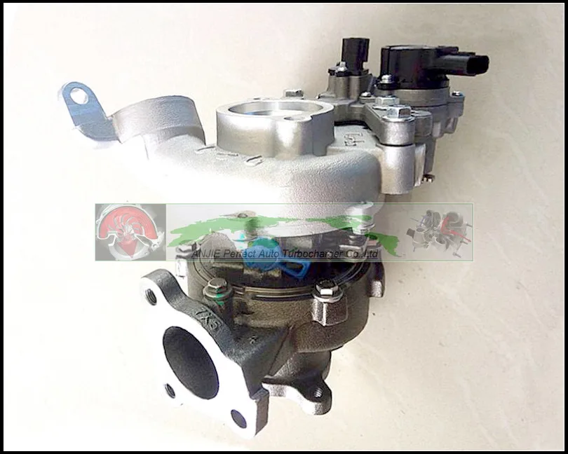 1 Twin Complete Turbo VB23 17208-51011 17208-51010 VB37 For TOYOTA Land cruiser 200 serie D-40 V8 VDJ76 VDJ78 VDJ79 1VD-FTV 4.5L  (1)