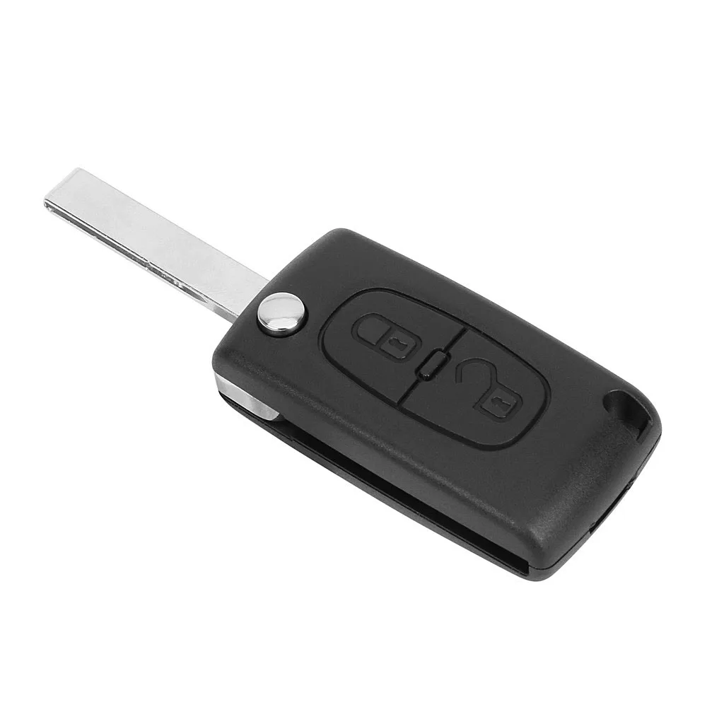 

2 Button Car Key For Peugeot 307 408 308 3008 For Citroen C6 Telecontrol Key Shell Car Replacement Parts Key Shell