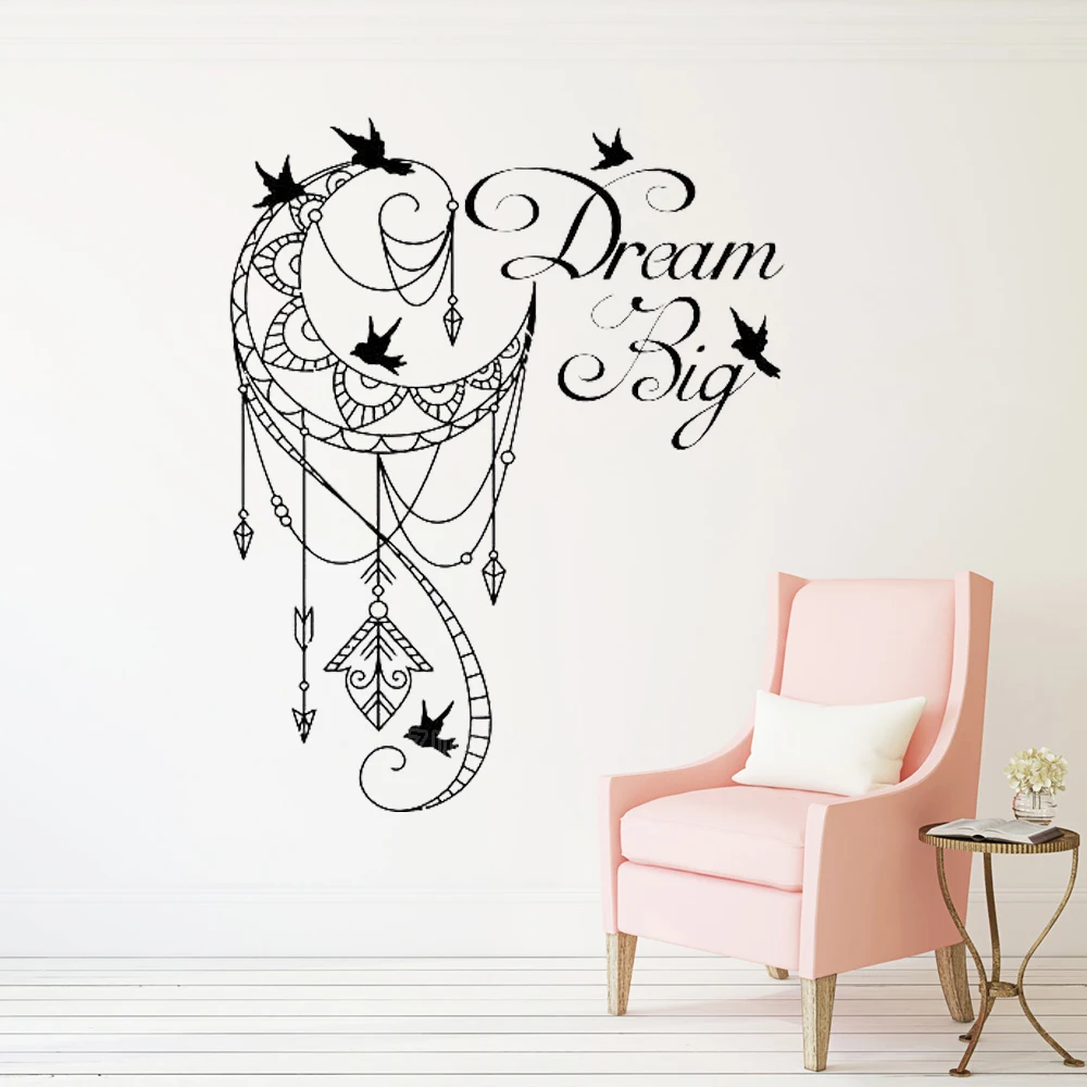 Buy Dream Big Wall Decal Moon Arrows Birds Vinyl