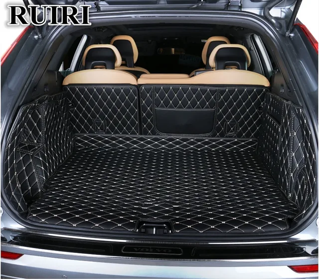 Good Quality Special Car Trunk Mats For New Volvo Xc60 2019 Durable Special Car Trunk Mats For New Volvo Xc60 2019 Durable Boot Carpets Cargo Liner 2018 Free Shipping