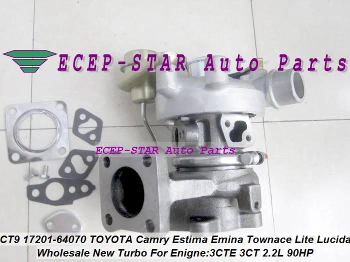 

CT9 17201-64070 17201-64071 TURBINE TURBO Turbocharger Fit For TOYOTA Camry Lite TownAce Vista Emina Lucida 3CT 3C-T 2.2L 90HP