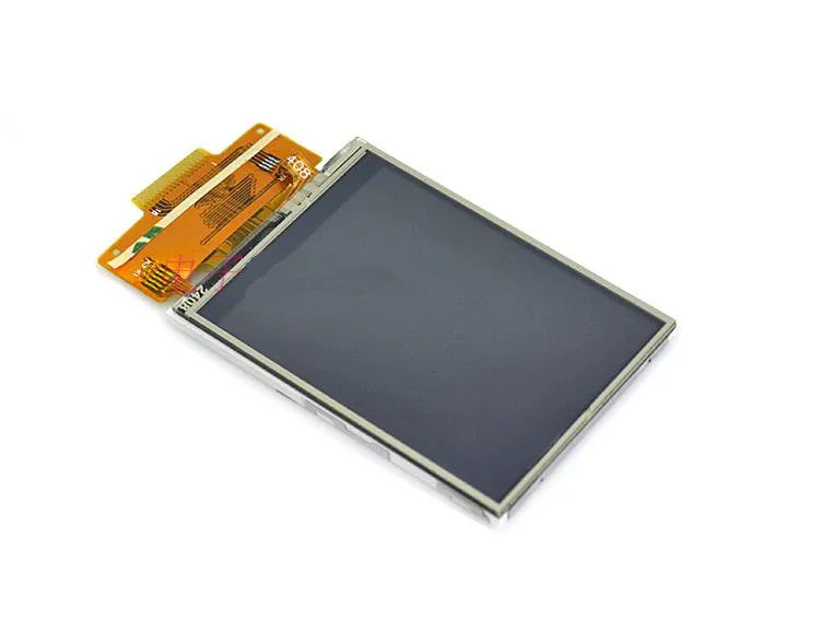 

NoEnName_Null 2.4 inch SPI 240*320 TFT color display ILI9341 with touch panel 18pin LCD screen support C51 STM32