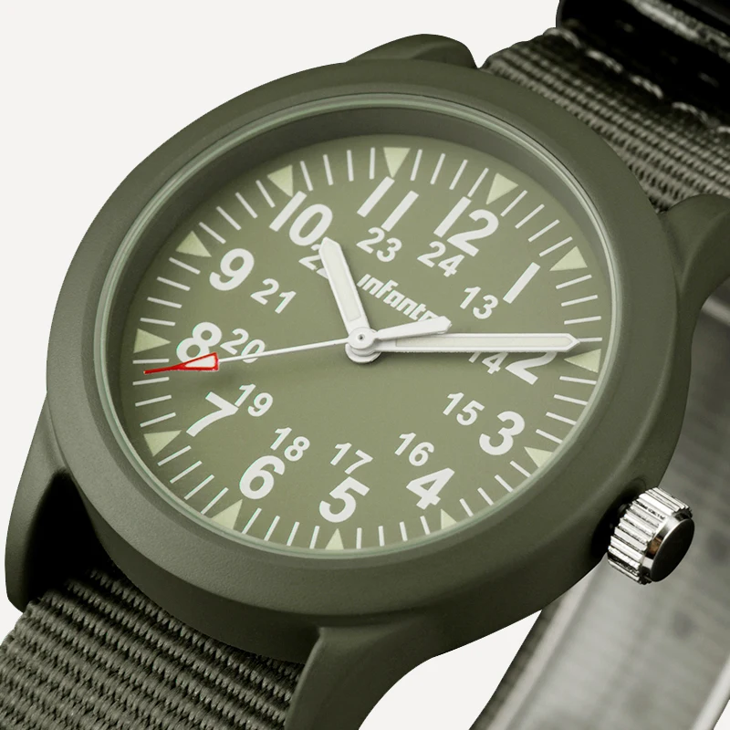  INFANTRY Military Watch Men Glow in Dark Mens Watches Top Brand Luxury Army Tactical Watch for Men 
