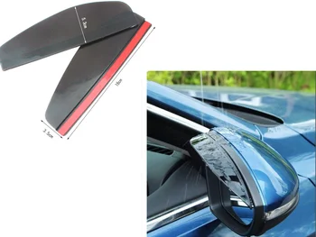 

Car shape rearview mirror rain eyebrow sun shade personality sticker for BMW i8 Z4 X5 X4 X2 X3 M5 M2 X6 M6 640i 640d