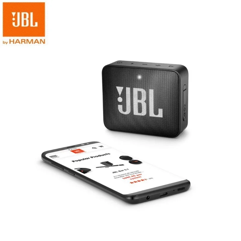 JBL Go 2 Мини Портативный беспроводной IPX7 водонепроницаемый Bluetooth динамик с басовым