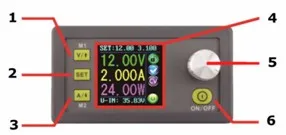 DPS3012 программируемый управления питания Мощность преобразователь постоянного Амперметр Вольтметр переменного тока измеритель напряжения понижающий 0 V-32 в пост 0-12A 20