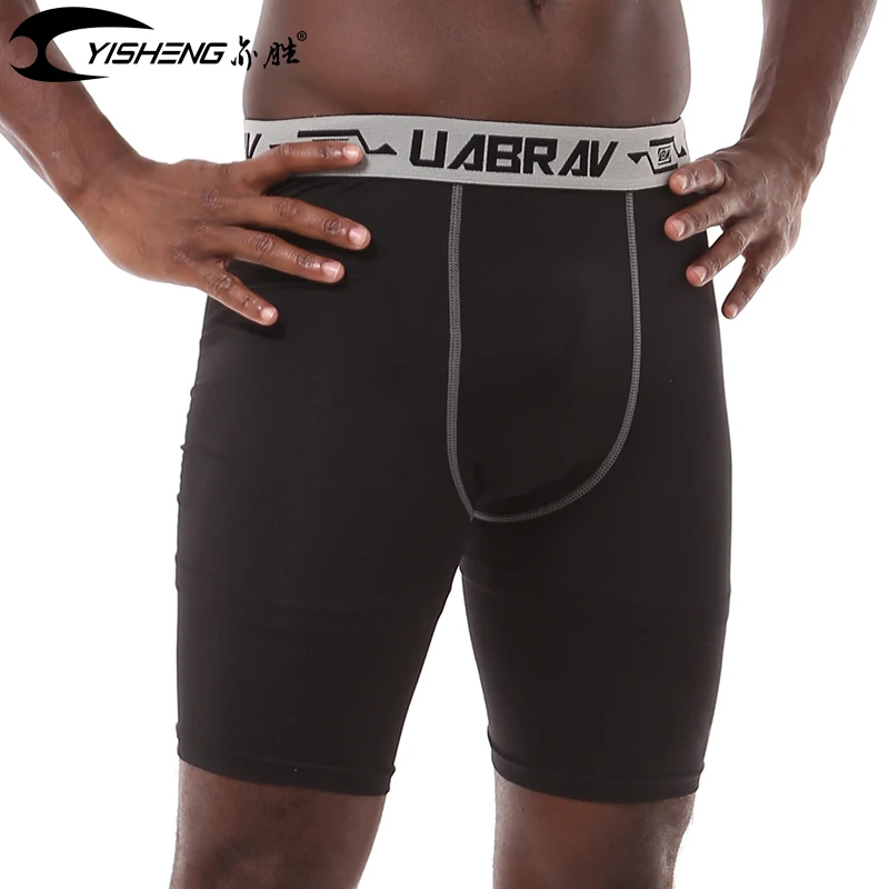 Findcool мужские компрессионные трико для бега брюки мужские Бодибилдинг быстросохнущие фитнес-плотно шорты спортивные шорты для спортзала