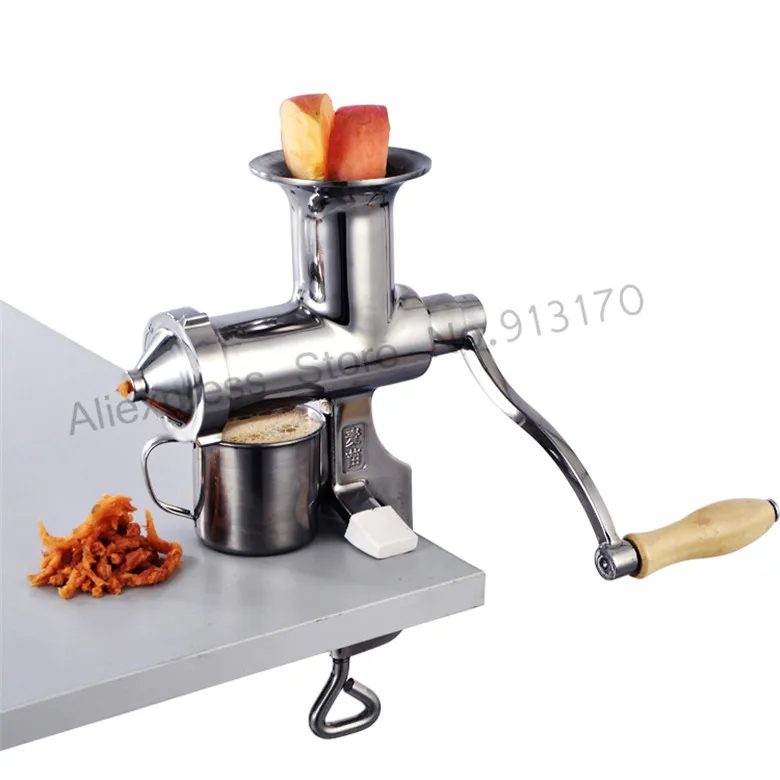 Brand New Wheat Grass Juice Extractor HIGH Juice Yield Leafy vegetables Squeezer Juicer Hand ...