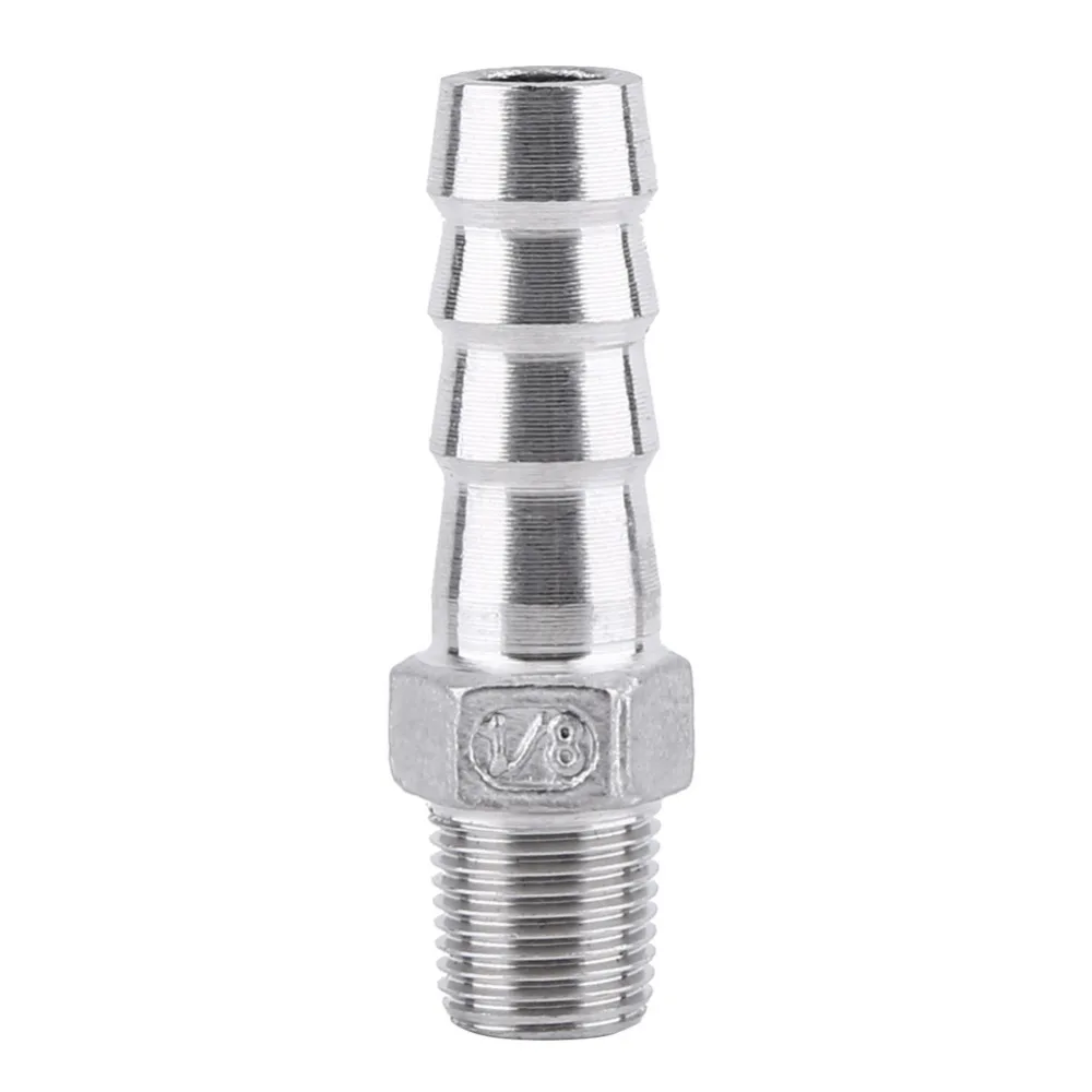 BSP 1/8 &quotштуцер с крышкой из нержавеющей стали SS304 штуцер наружной резьбой для
