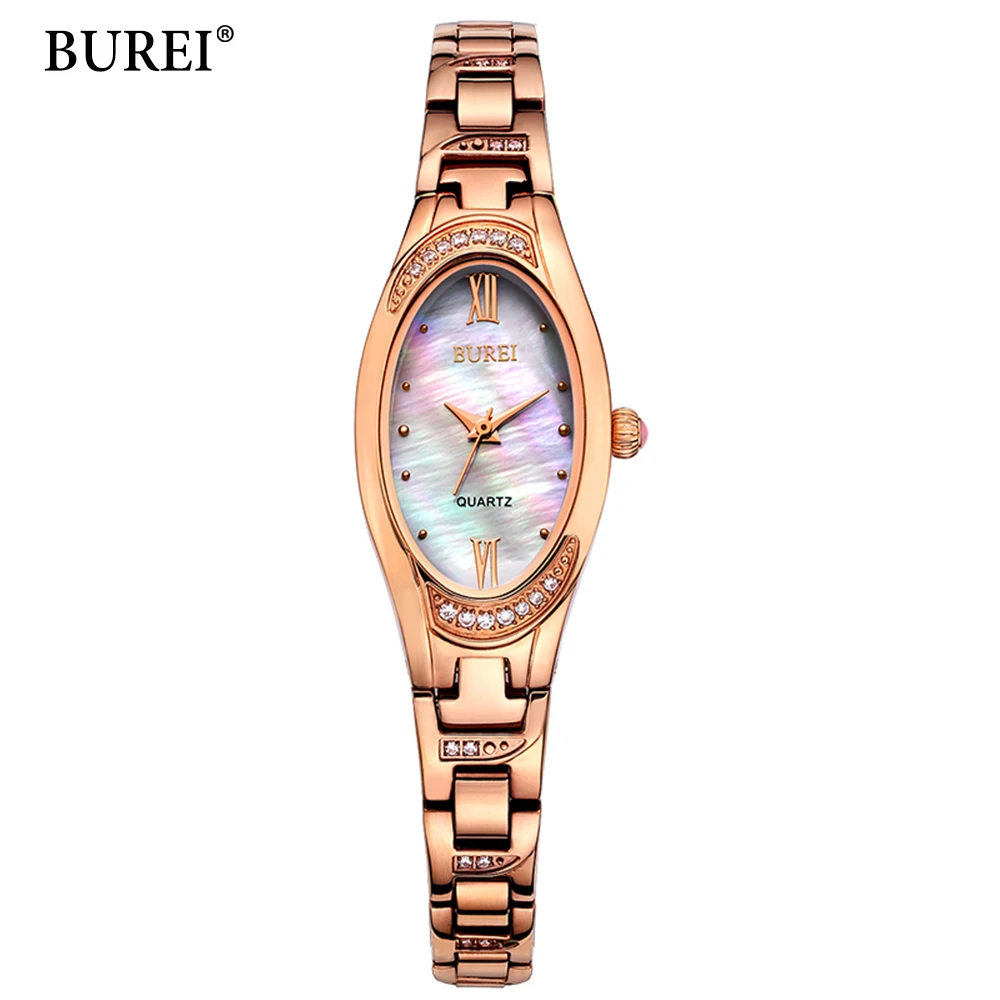 BUREI Brand Luxury Women font b Watches b font font b Ladies b font Casual Quartz