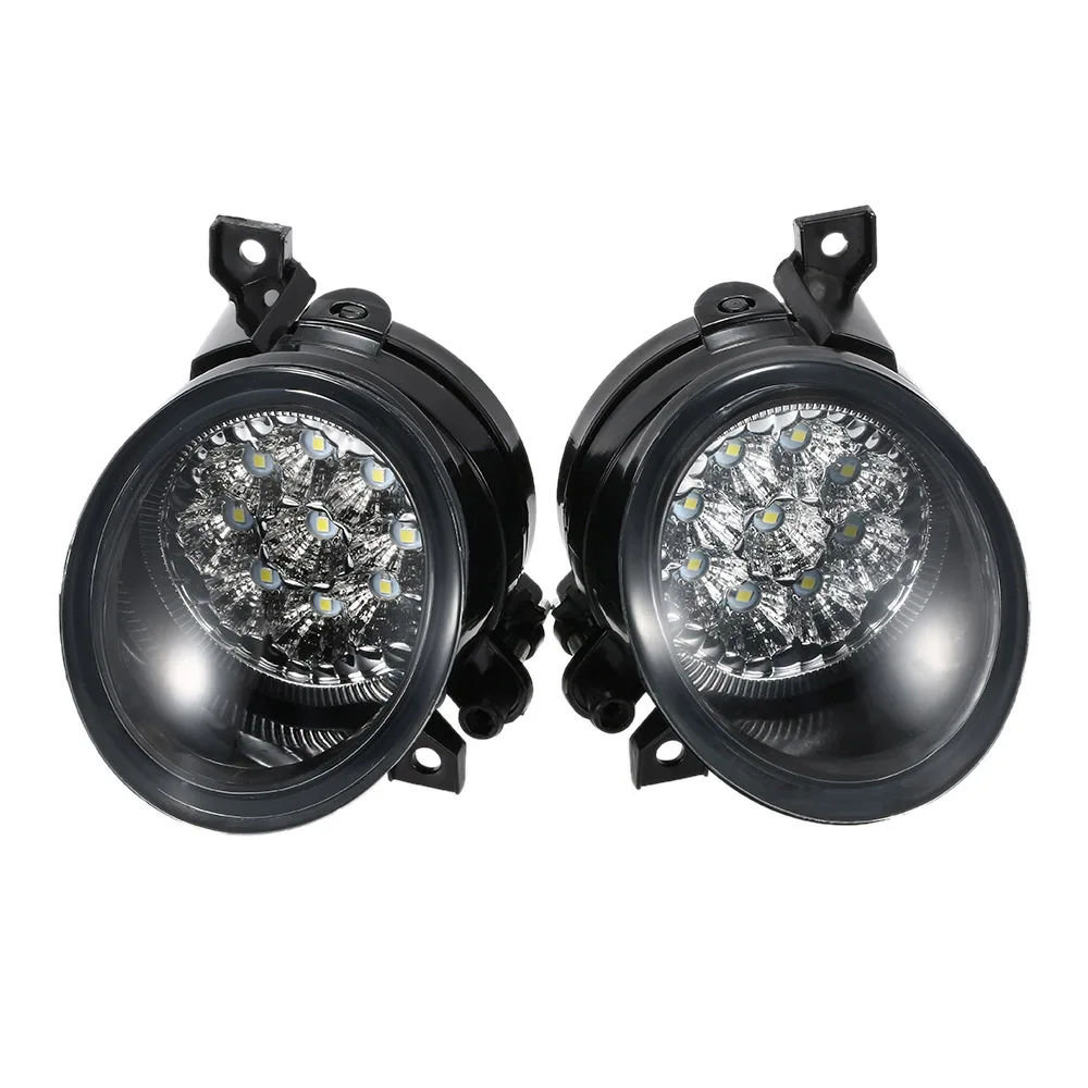 

Pair of 9 LED Fog Light Bright White Lamp Left & Right for VW MK5 JETTA 2005-2009
