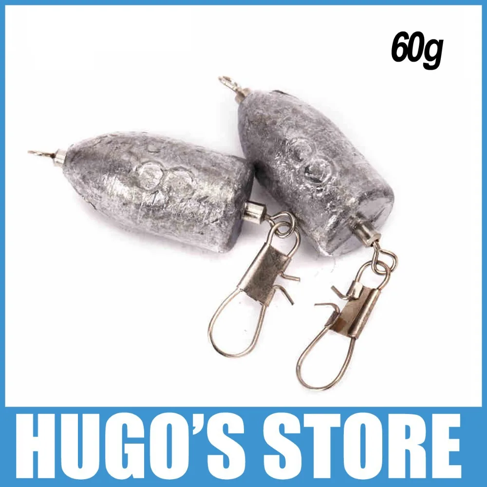 3 Pieces 60g fishing pole Casting sinker line weightsin Fishing Tackle