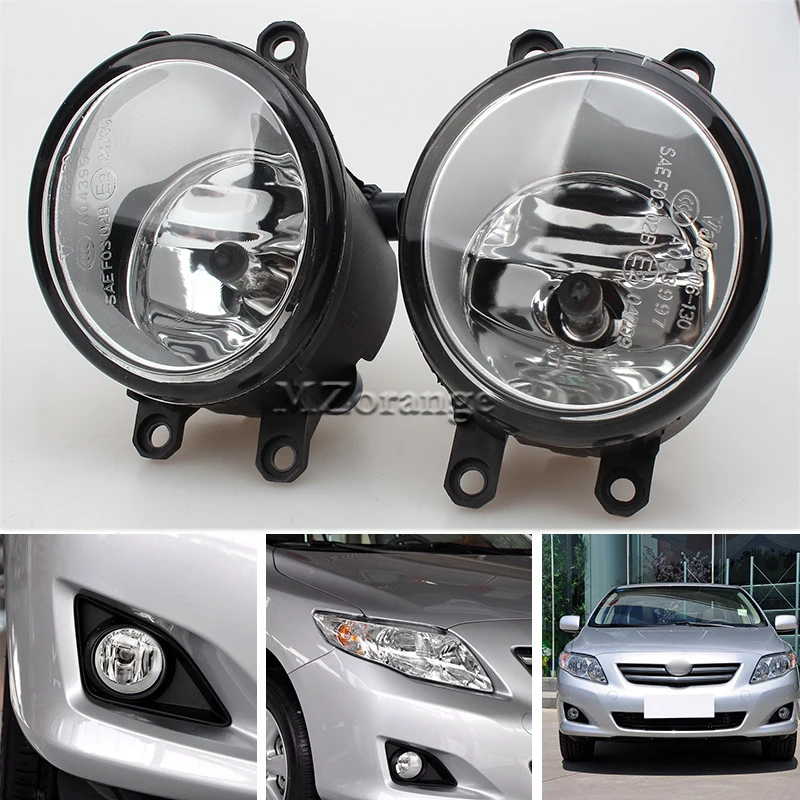 

2 PCS / Set Fog Lights Lamps For Toyota Corolla Camry Yaris RAV4 Lexus GS350 GS450h LX570 HS250h IS-F LX570 RX350 RX450h ABS+LED