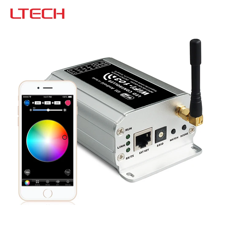 

wifi-103 LED Controller work with T1 T2 T3 controller T3-CC T3-CV Receiving controller