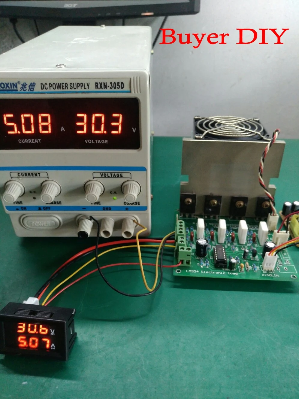 DIY наборы 150 Вт 10А тест емкости батареи er регулируемый постоянный ток электронный сброс нагрузки тест