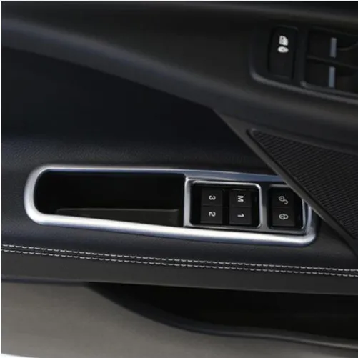 4 шт. хромированная ABS дверная коробка для хранения рамка Накладка Jaguar XE X760 2016