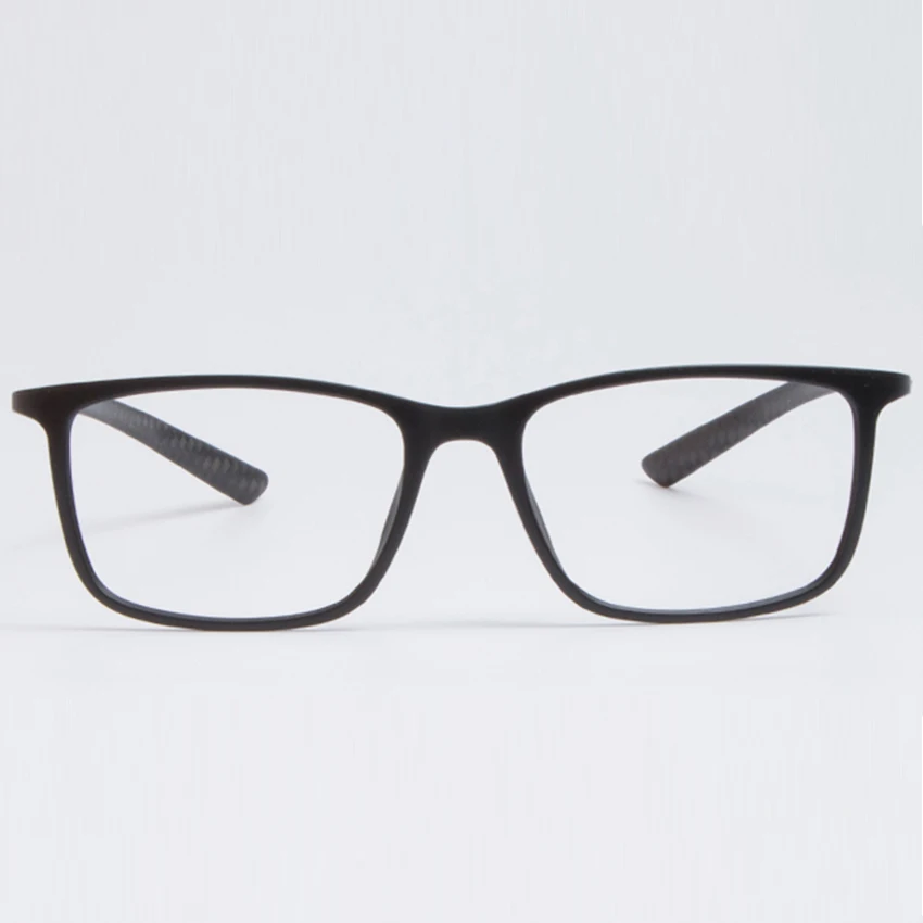 FEIDA высококачественные квадратные мужские и женские TR90 оправы для очков из углеродного волокна прозрачные очки искусственные в стиле ретро очки прозрачные линзы
