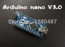 For arduino Nano 3.0 Atmel ATmega328 Mini-USB Board with USB Cable Free Shipping