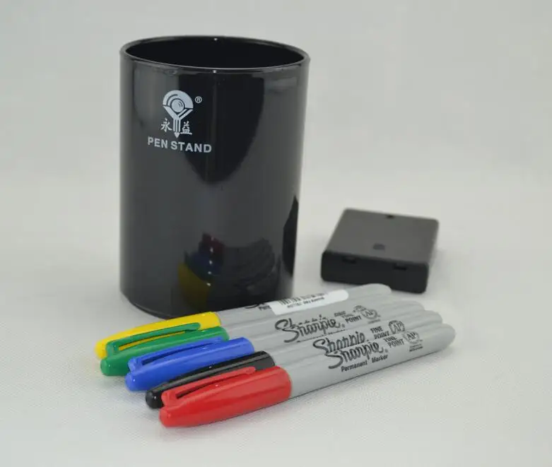 

Color Pen Prediction - Plastic Pen Holder Magic Tricks Professional Magicians Stage Gimmick Illusions,Accessory Mentalism