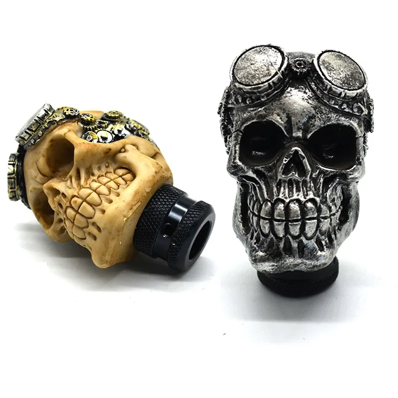 Универсальная ручка переключения передач для автомобиля с черепом