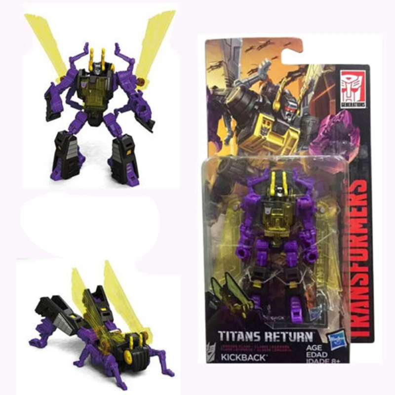 

Transformation Legends Kick back Action Figures Robot Kids Toy Brinquedos Figurals Model Gift