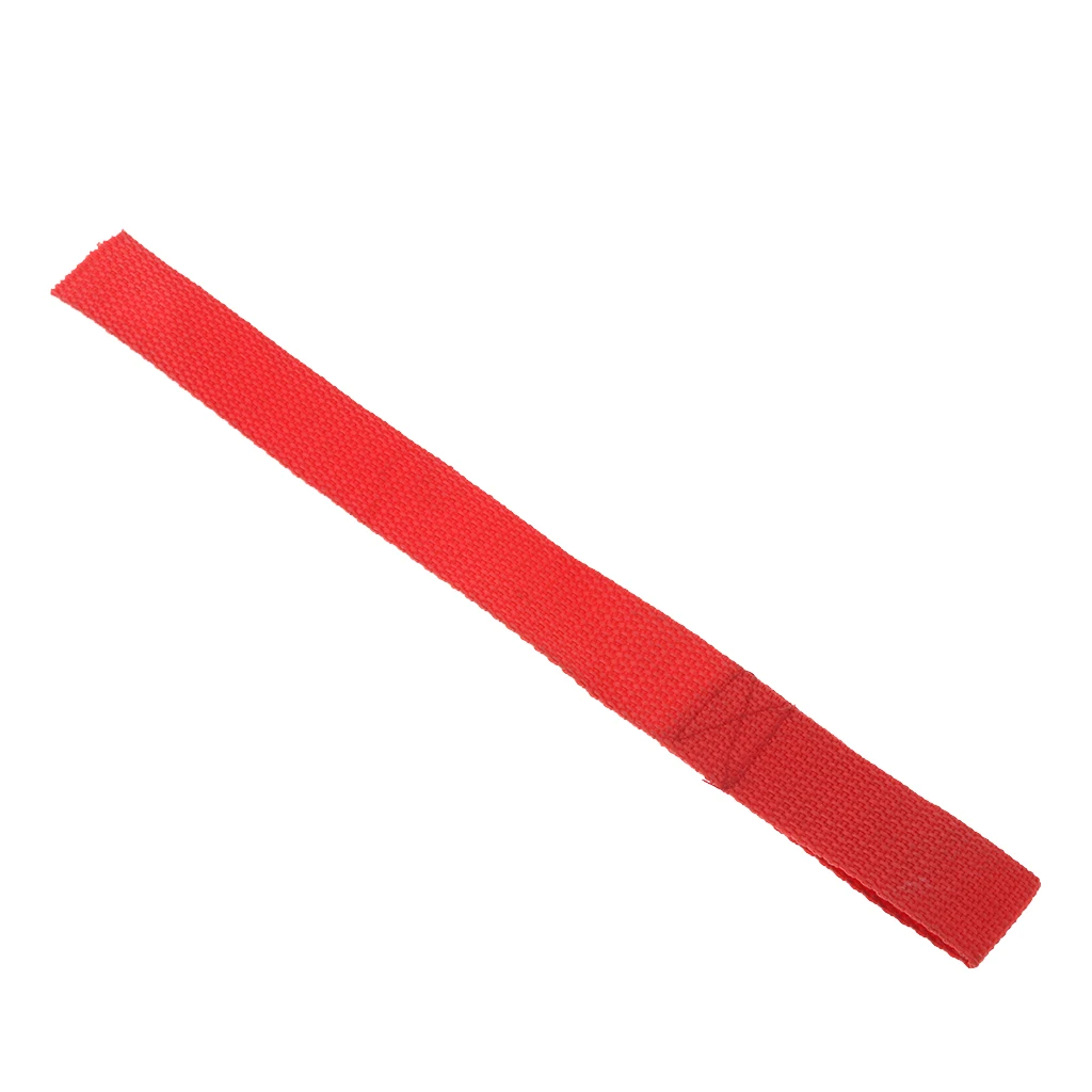 3.15 Inch Polyester Red Winch Hook Pull Strap - 2 inch Wide - ATV Winches Parts Sangle de crochet de treuil Auto Replacement