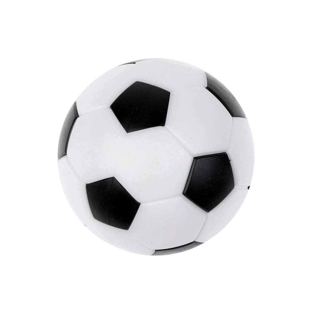 Table Soccer Foosballs Replacements Mini Soccer Balls - Set of 24 - Black White and Blue White