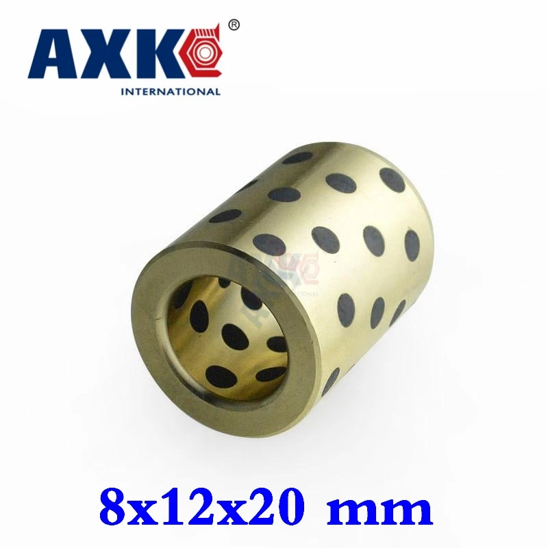 2019 линейные графитные медные подшипники Axk 8*12*20 мм 8x12x20 набор подшипниковых