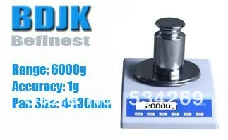 

6000g Electronic Balance 1g Scale Measuring Scale Large Range Balance and Weight Balance