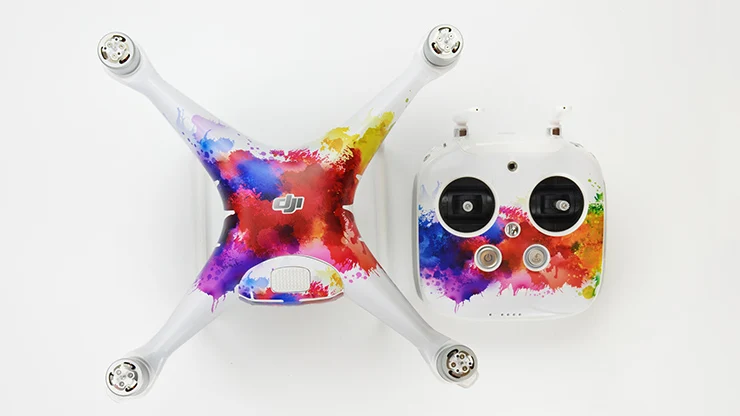 PGY DJI Phantom 4 Accessories Skin Stickers Decals 3M PVC Phantom 4 Waterproof Quadcopter Drone Parts Multiple Style