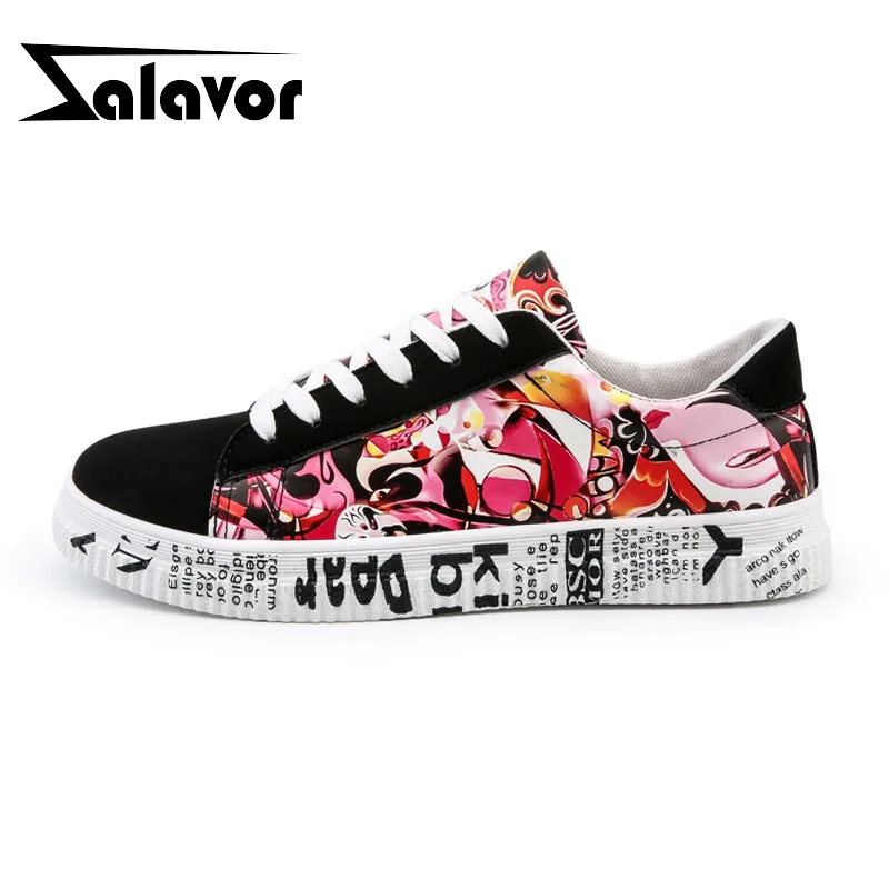 

KemeKiss Skateboarding Shoes Young Man Couple Fashion Colorful Brand Sneakers Casual Shoes Men Cross Strap Footwear Size 35-44