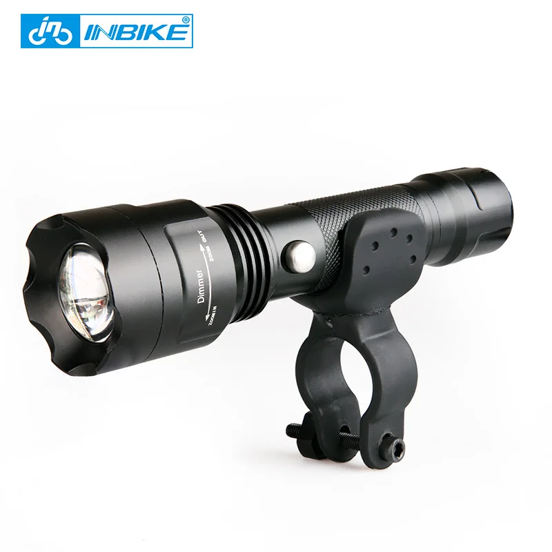 INBIKE 900 Lumen Bike Front Light Led MTB Bicycle Light Zoom Flashlight