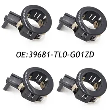 New 4PCS Black Color Ultrasonic Parking Sensor Retainer 39681-TL0-G01 39681-TL0-G01ZD PDC Parking Radar Sensor Bracket For Honda
