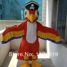Талисман попугай пират костюм Лидер продаж Хэллоуин Мультфильм персонаж маскарадный костюм карнавальный костюм