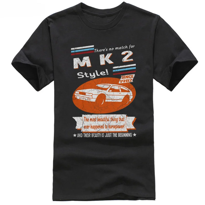 

Volkswagen Scirocco mk2 1982 VW Retro Style Mens Car T-Shirt