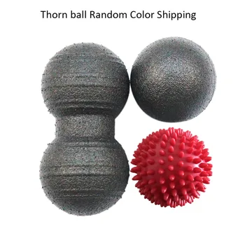 

Massage Lacrosse Balls Yoga Ball Set for Deep Tissue Self-myofascial Release Therapy Muscle Knots Peanut Glossy Yoga Ball Set