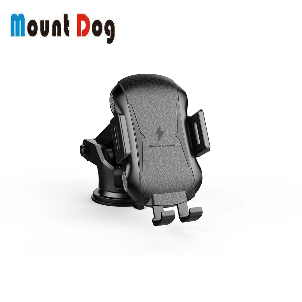 

MountDog Phone Car Wireless Charger For iPhone Xs Max Xr X Samsung S10 S9 Fast Wirless Charging Car Mount Mobile Phone Holder