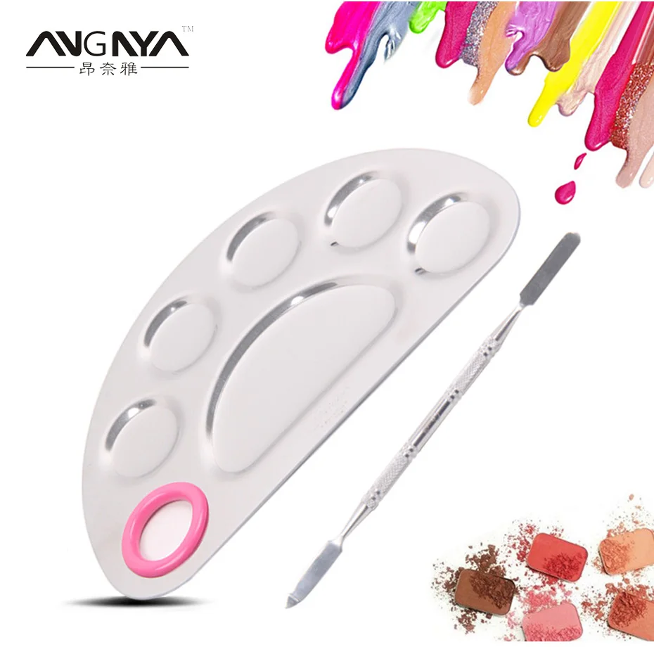 angnya 1 set stainless steel nail makeup mixing angnya 1 set stainless steel nail makeup mixing