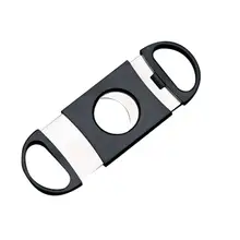 Черный карманный Каттер для сигар ножницы для сигар карманная сигарная гильотина 10,9