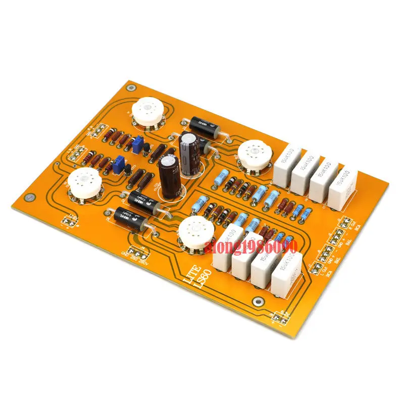 GZLOZONE LITE LS60 Balanced Tube Preamplifier Board Also Can Input Single-ended L12-34