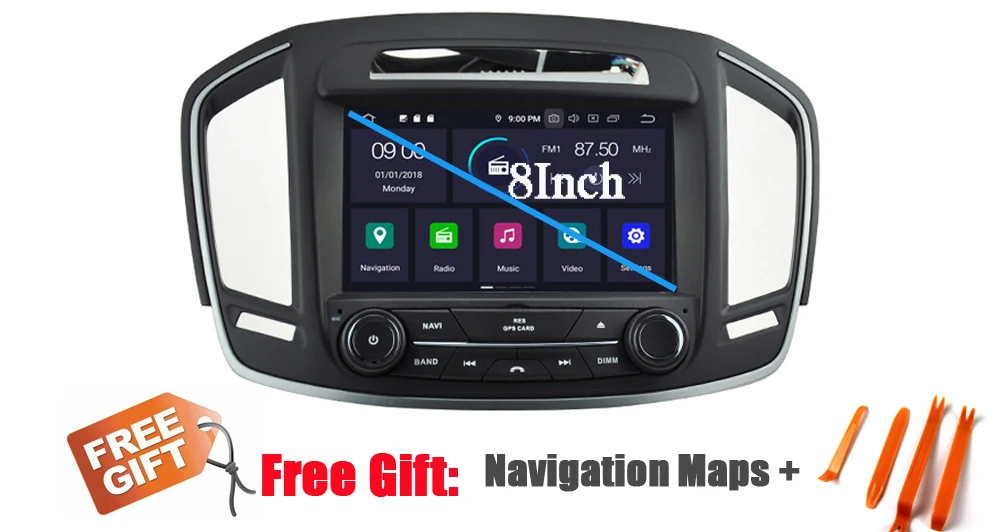 Discount Liislee Android 9 4+32G For Opel Insignia 2014~2016 Stereo Car Video Carplay GPS Navi Map Navigation System Multimedia 11
