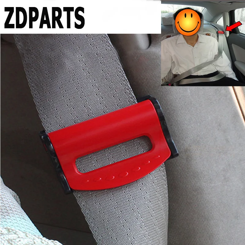 ZDPARTS Car Safety Seat Belt Adjustable Clip Holder Cover For Bmw E46