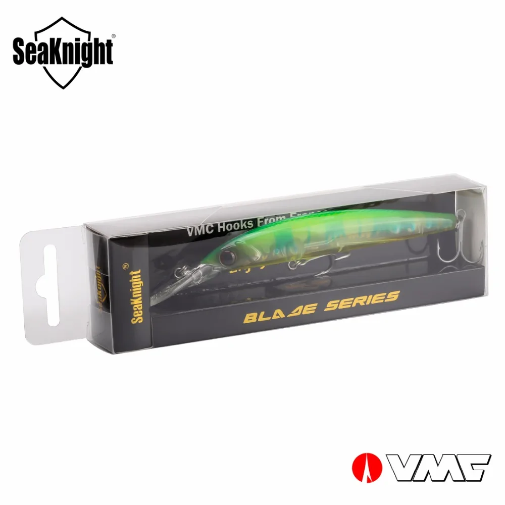 SeaKnight бренд SK045 серия Minnow 5 шт./лот рыболовная приманка 110 мм/4.33in 16 3 г VMC Крючки 3D