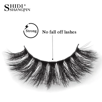 

SHIDISHANGPIN 50 Pairs mink eyelashes customize packing false lashes 3d mink lashes eyelash extension makeup eyelashes