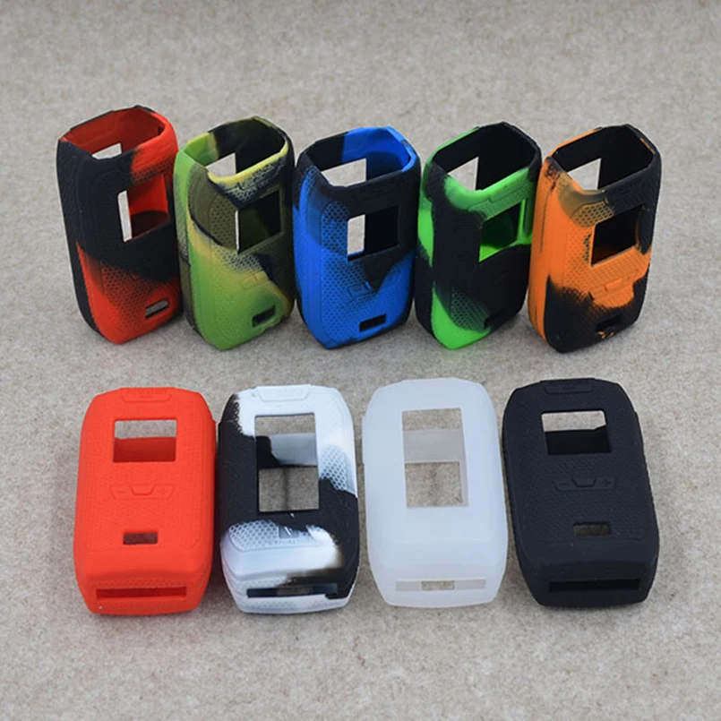 

2pcs Silicone Protective Cover Case Sleeve and silicone Skin Wrap Gel Fit Vape Vaporesso Revenger mini 85W TC box mod in 9 color