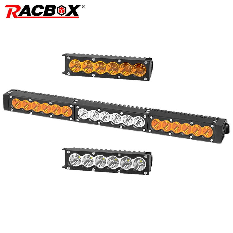 RacBox модульные блоки светодио дный бар 30 Вт 60 90 120 150 180 210 240 однорядные прожекторы 7 5