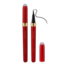 Стойкая подводка для глаз макияж Красный бриллиант длительный Быстросохнущий Водонепроницаемый Жидкий пятнистый черный карандаш для глаз